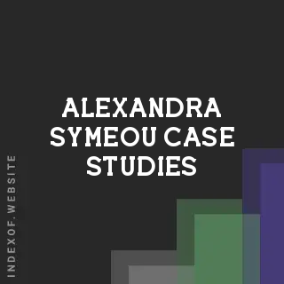 Alexandra Symeou Case Studies | Indexof