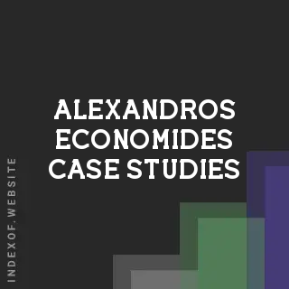 Alexandros Economides Case Studies | Indexof
