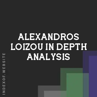 Alexandros Loizou In-Depth Analysis | Indexof