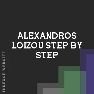 Alexandros Loizou Step-by-Step | Indexof