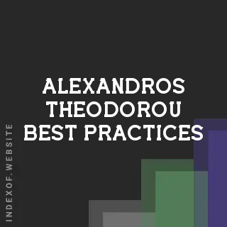 Alexandros Theodorou Best Practices | Indexof