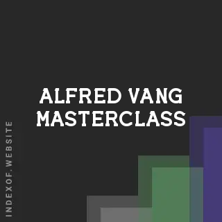 Alfred Vang Masterclass | Indexof