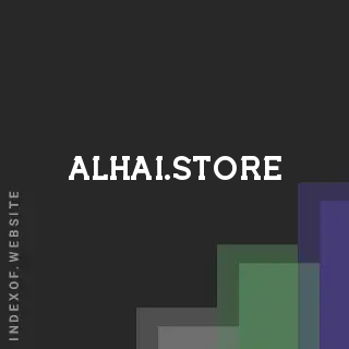 alhai.store by Darcy Green site -  Indexof