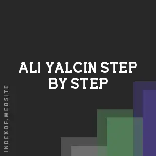 Ali Yalcin Step-by-Step | Indexof