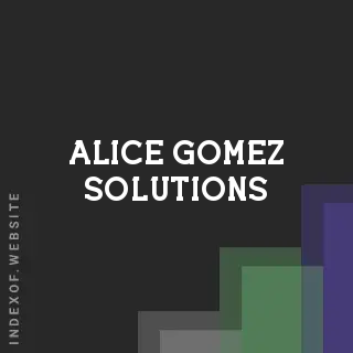 Alice Gomez Solutions | Indexof