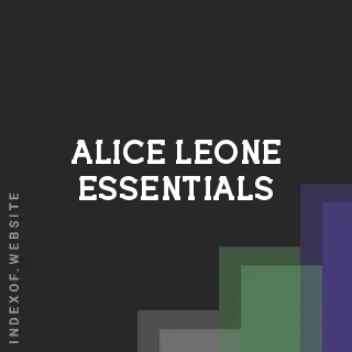 Alice Leone Essentials | Indexof