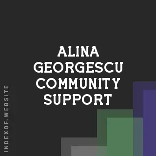 Alina Georgescu Community Support | Indexof