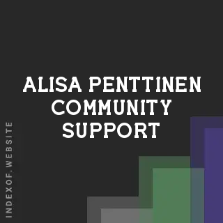 Alisa Penttinen Community Support | Indexof