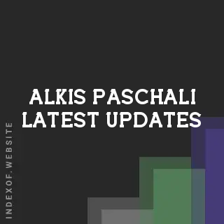 Alkis Paschali Latest Updates | Indexof