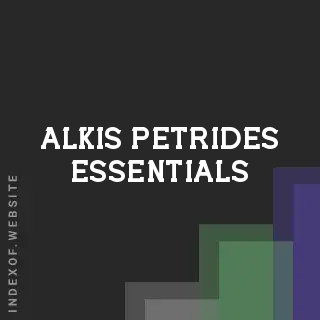 Alkis Petrides Essentials | Indexof