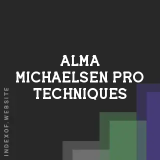 Alma Michaelsen Pro Techniques | Indexof