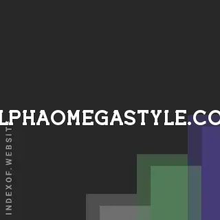 alphaomegastyle.com by Angus Jones site -  Indexof