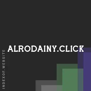 alrodainy.click by Tsz Ng site -  Indexof