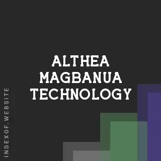Althea Magbanua Technology | Indexof