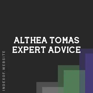 Althea Tomas Expert Advice | Indexof
