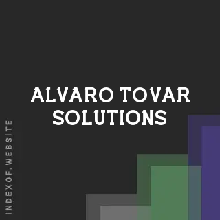 Alvaro Tovar Solutions | Indexof