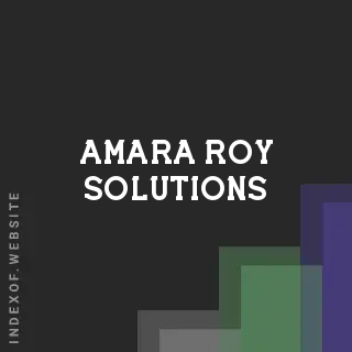 Amara Roy Solutions | Indexof