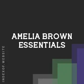 Amelia Brown Essentials | Indexof