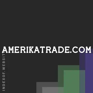 amerikatrade.com by Aron Valsson site -  Indexof