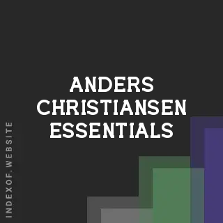 Anders Christiansen Essentials | Indexof