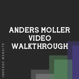Anders Moller Video Walkthrough | Indexof