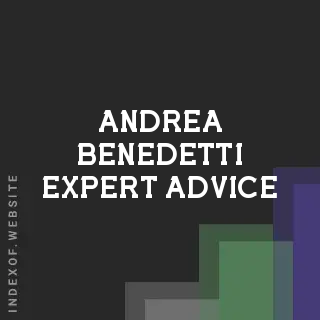 Andrea Benedetti Expert Advice | Indexof