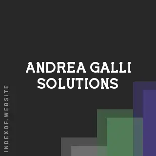 Andrea Galli Solutions | Indexof