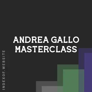 Andrea Gallo Masterclass | Indexof