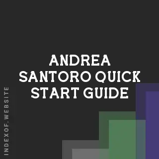 Andrea Santoro Quick Start Guide | Indexof