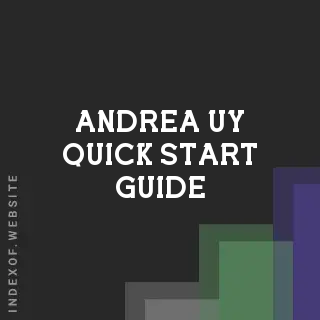 Andrea Uy Quick Start Guide | Indexof