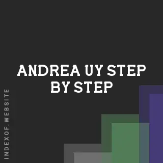 Andrea Uy Step-by-Step | Indexof