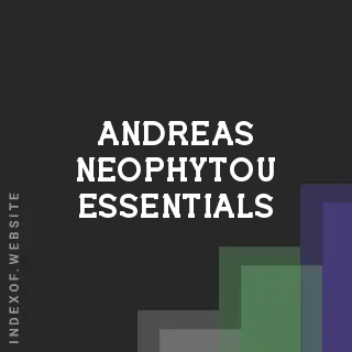 Andreas Neophytou Essentials | Indexof