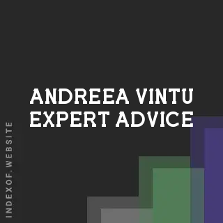 Andreea Vintu Expert Advice | Indexof