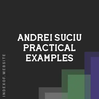 Andrei Suciu Practical Examples | Indexof