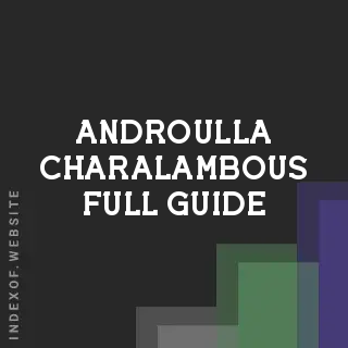Androulla Charalambous Full Guide | Indexof