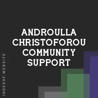 Androulla Christoforou Community Support | Indexof