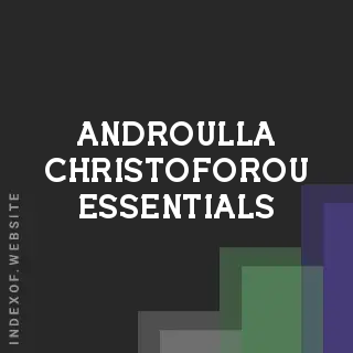 Androulla Christoforou Essentials | Indexof