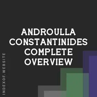 Androulla Constantinides Complete Overview | Indexof