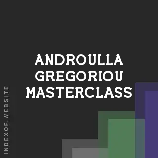 Androulla Gregoriou Masterclass | Indexof