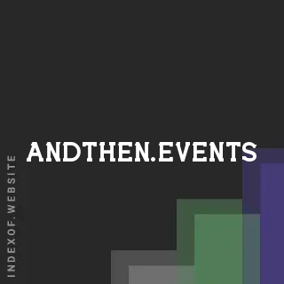 andthen.events by Rowena Ignacio site -  Indexof