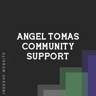 Angel Tomas Community Support | Indexof