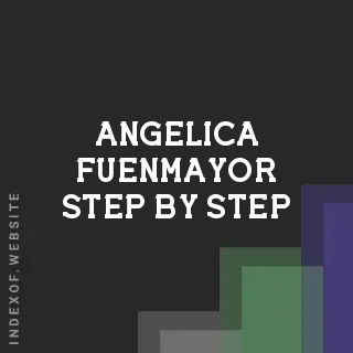 Angelica Fuenmayor Step-by-Step | Indexof