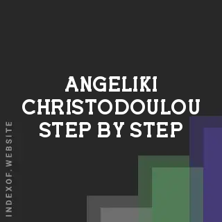 Angeliki Christodoulou Step-by-Step | Indexof