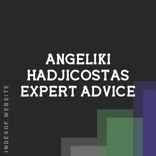 Angeliki Hadjicostas Expert Advice | Indexof