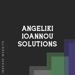 Angeliki Ioannou Solutions | Indexof