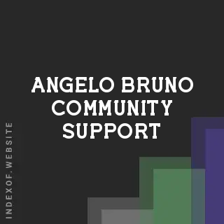 Angelo Bruno Community Support | Indexof