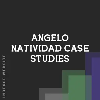 Angelo Natividad Case Studies | Indexof