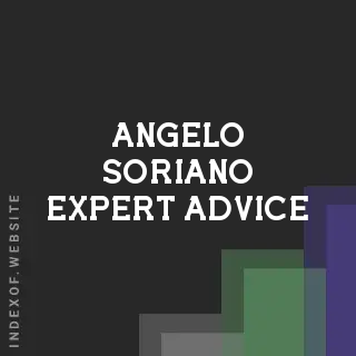 Angelo Soriano Expert Advice | Indexof