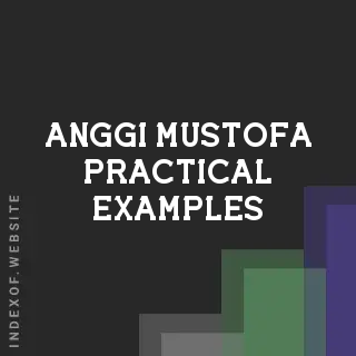 Anggi Mustofa Practical Examples | Indexof