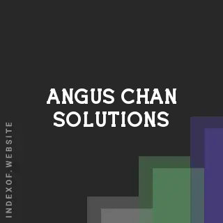 Angus Chan Solutions | Indexof